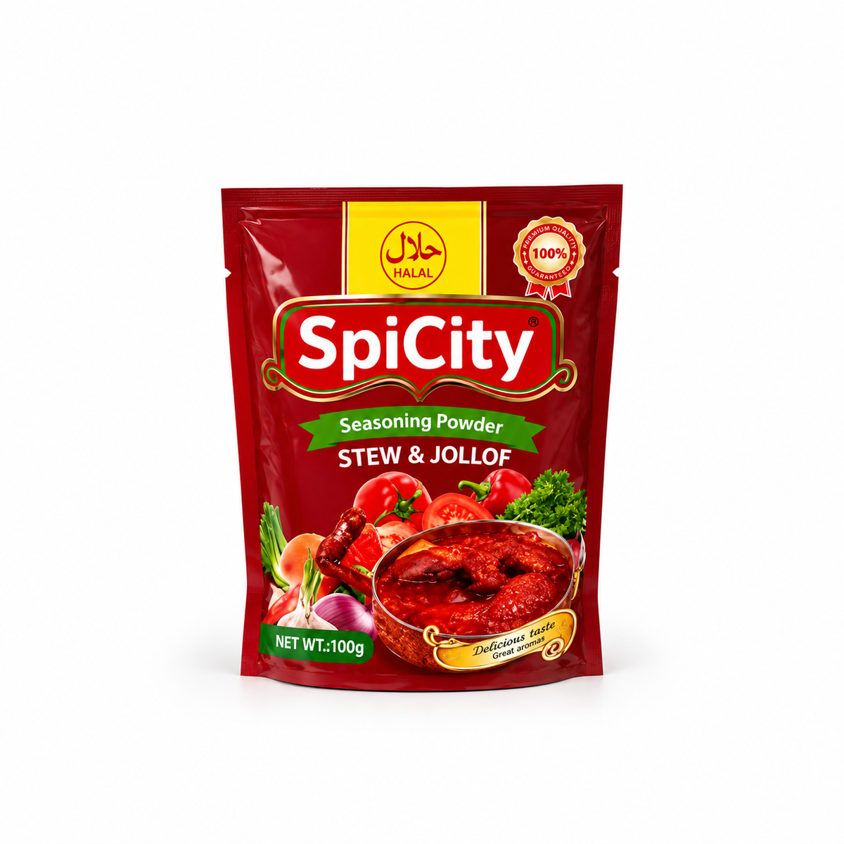 SpiCity Stew & Jollof Seasoning Powder 100g
