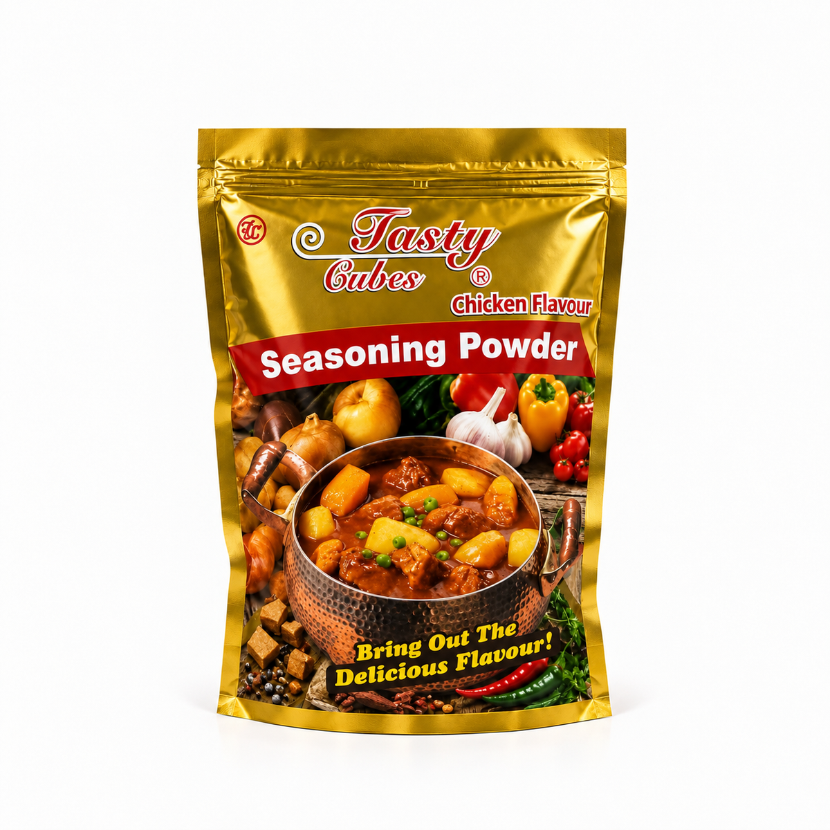 Tasty Cubes Chicken Flavour Seasoning Powder