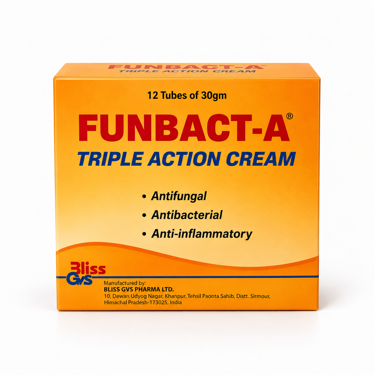 Funbact-A Triple Action Cream